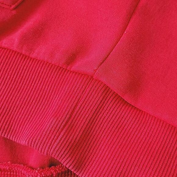 Li Ning China logo embroidered red and yellow pullover hoodie - Picture 11 of 13